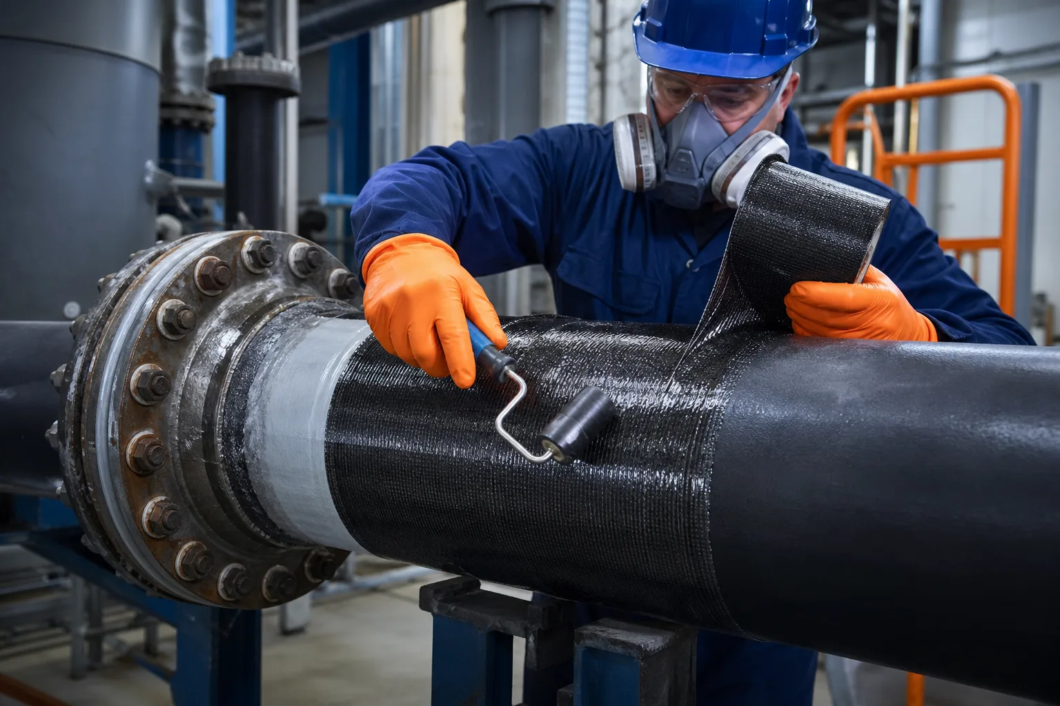 Industrial wear protection, lining, metal rebuilding, and composite reinforcement applications