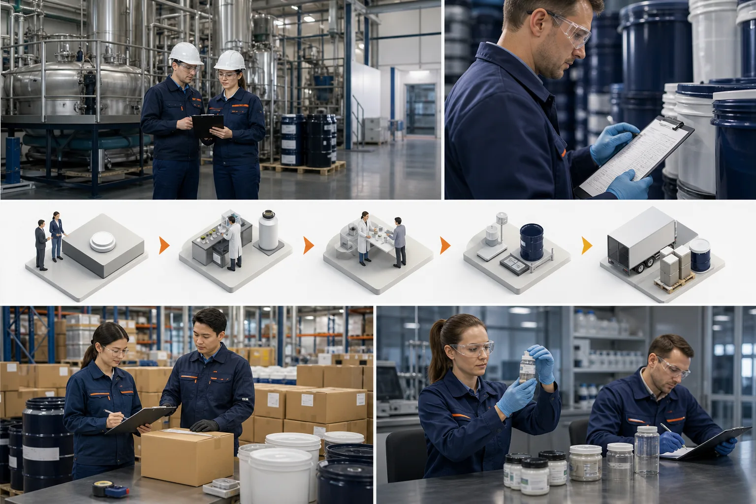 Discuss Supplier Qualification industrial repair visual