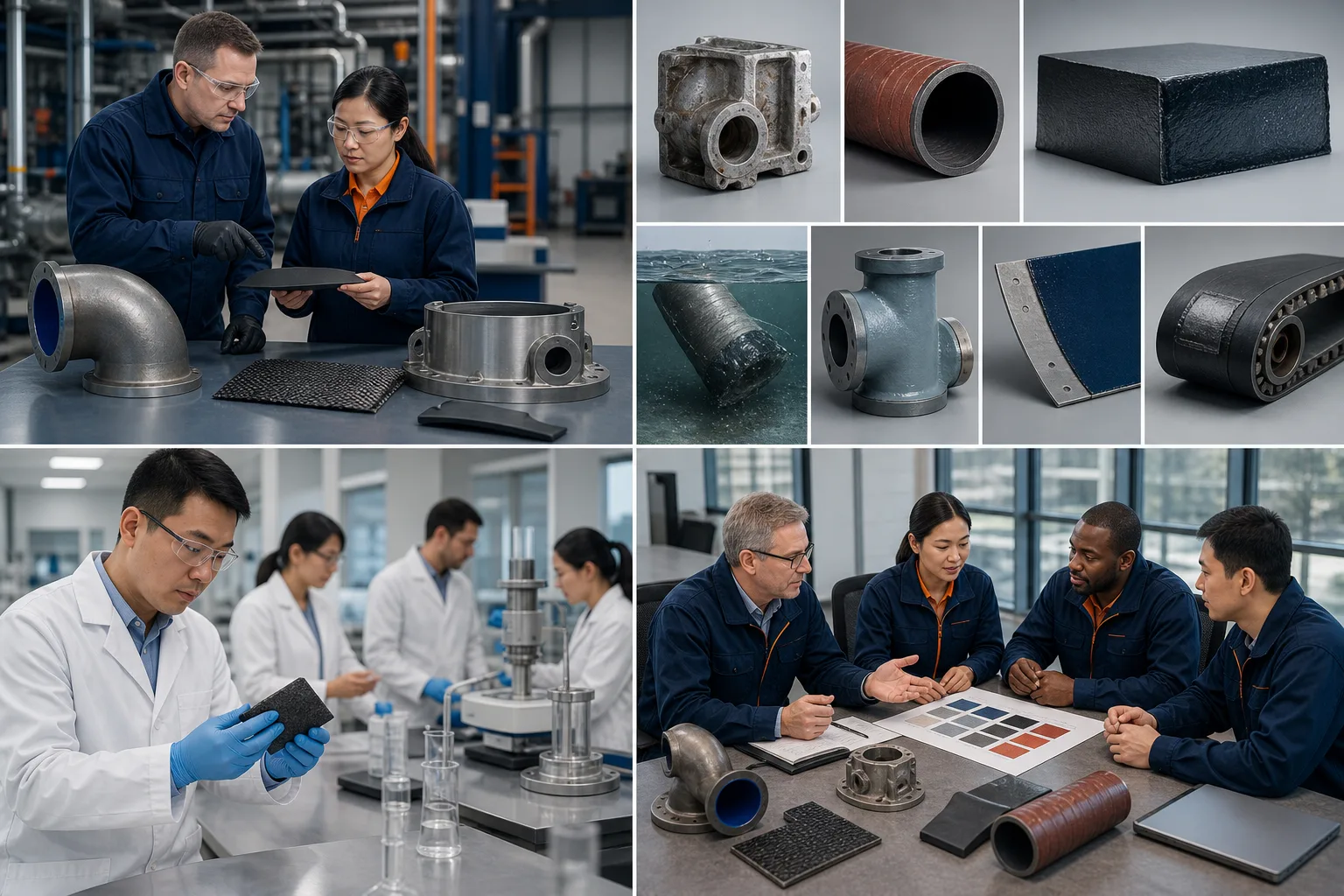 Making Industrial Repair Materials Easier to Evaluate industrial repair visual
