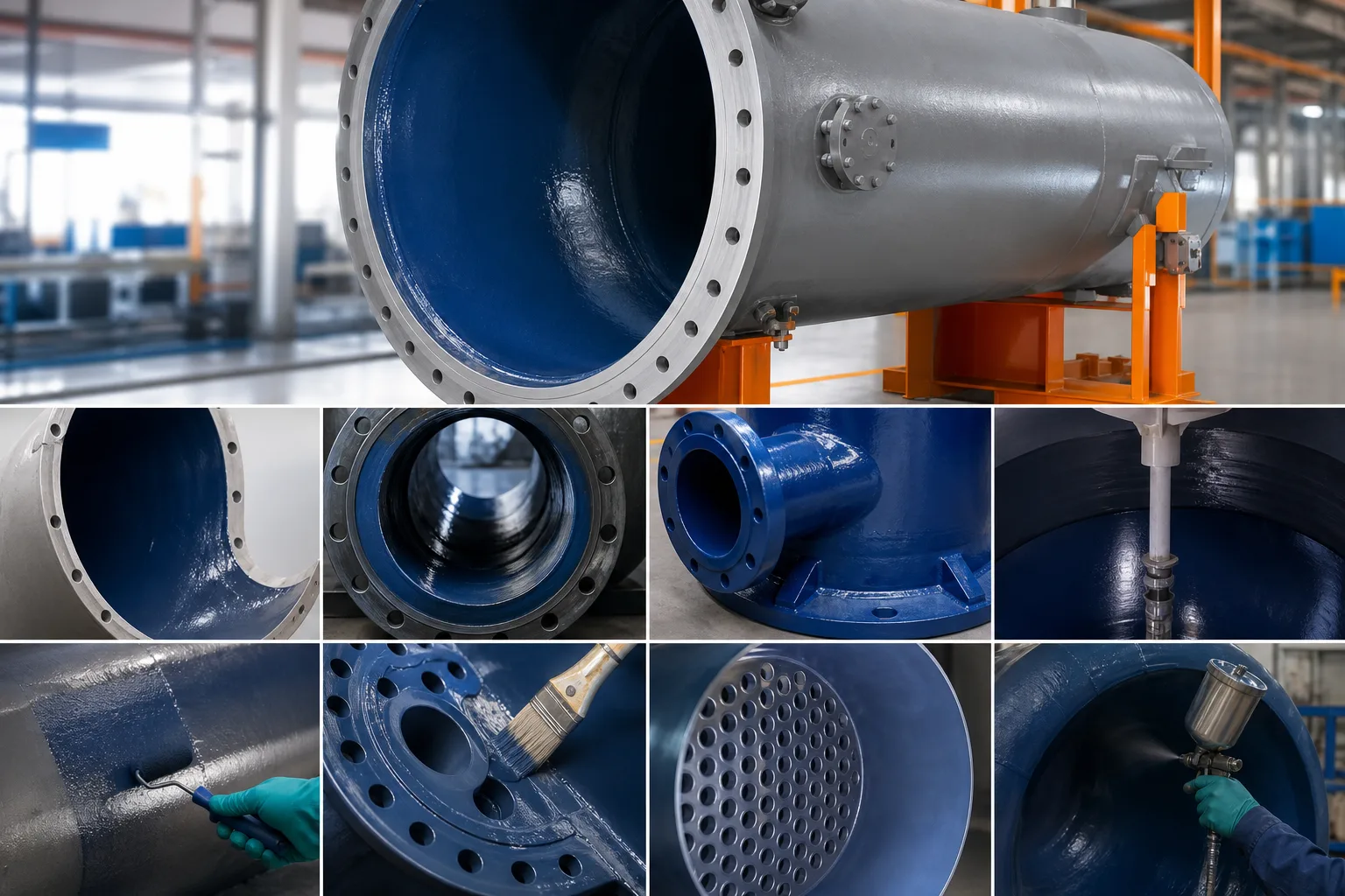 Industrial repair product categories organized by application