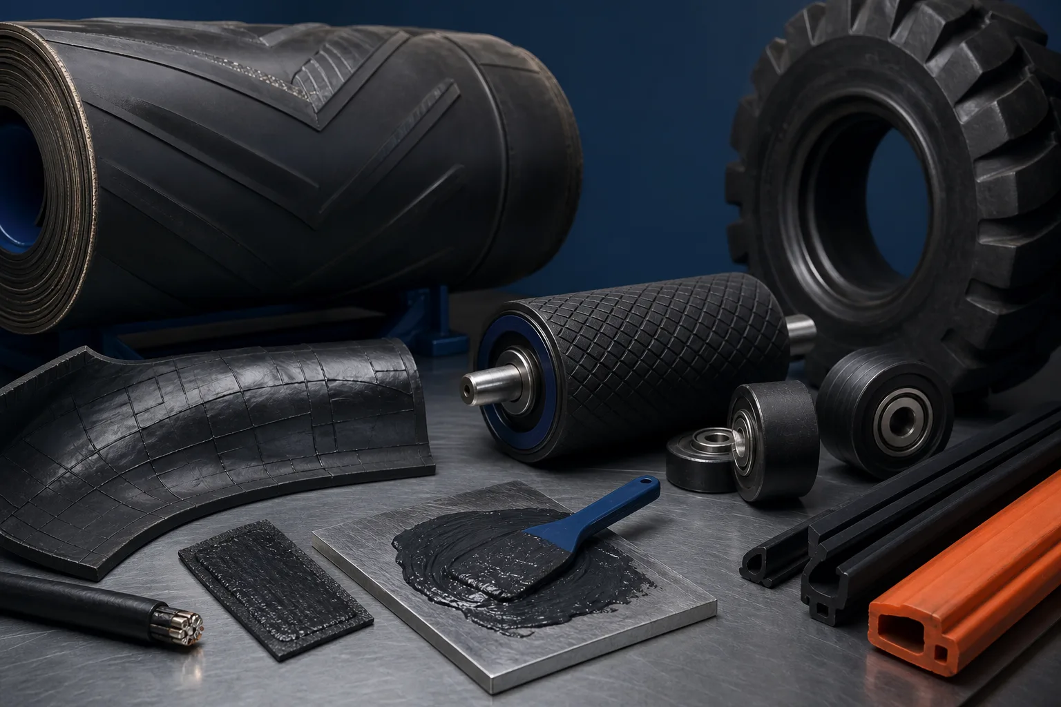Industrial repair product categories organized by application