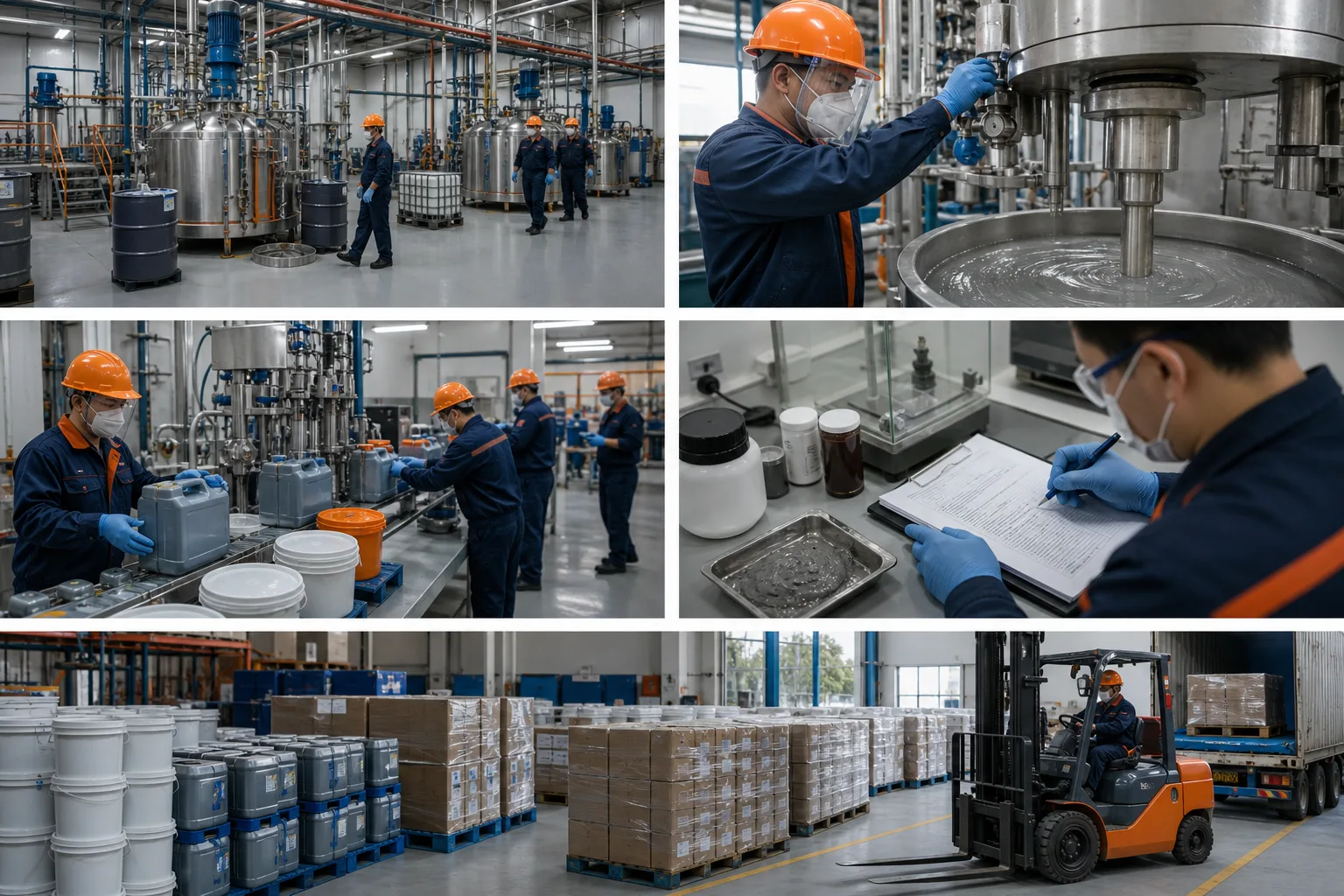 Sample-To-Bulk Workflow industrial repair visual