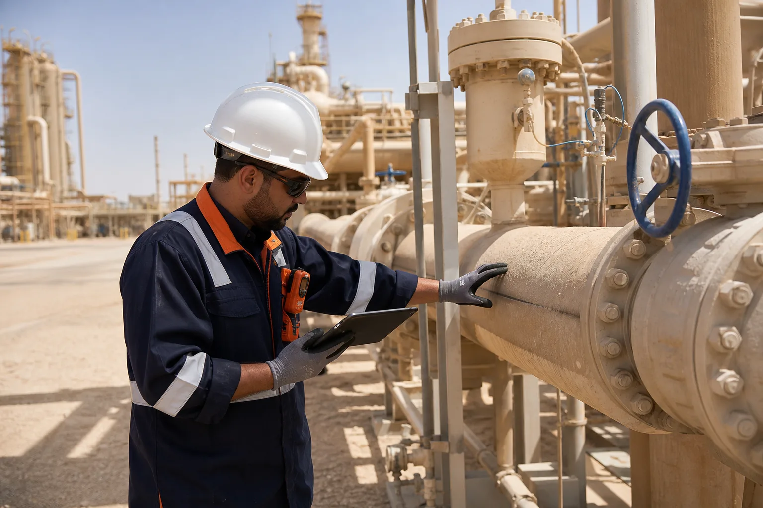 Industrial equipment assessments in Middle Eastern and Southeast Asian operating conditions