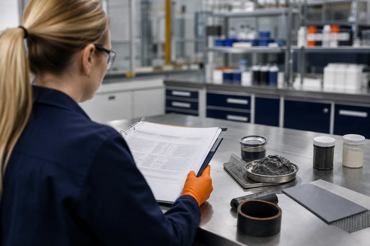 Check current documents when certification industrial repair visual