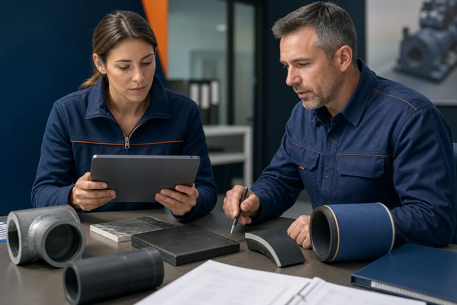 Maintenance and Procurement industrial repair visual