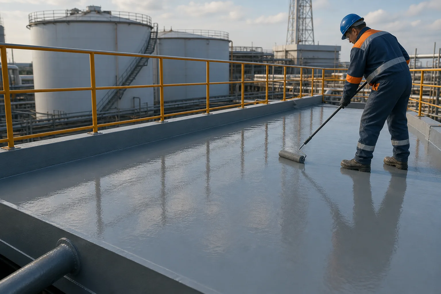 Seven industrial repair material application categories