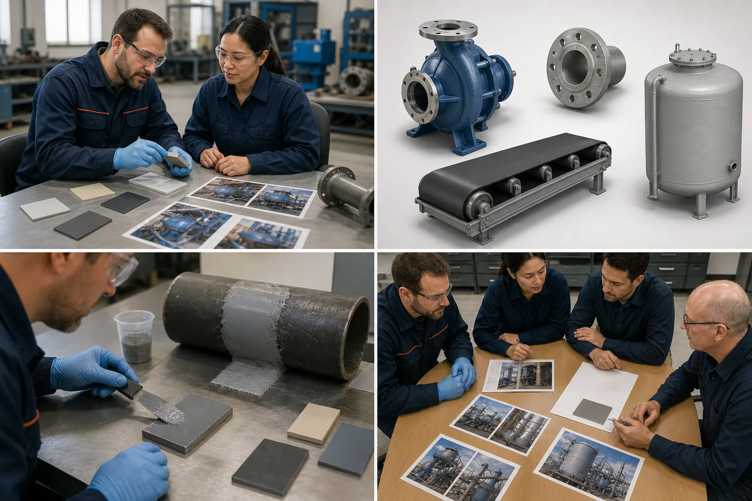 A Sample Does Not Establish Final Suitability industrial repair visual