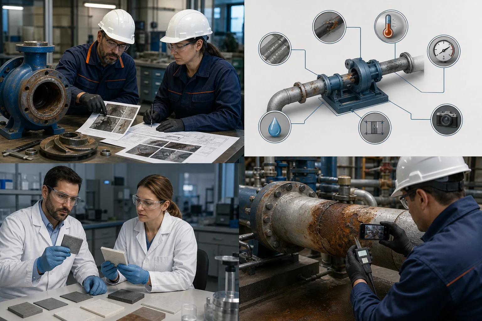 Information Needed for a Technical Recommendation industrial repair visual
