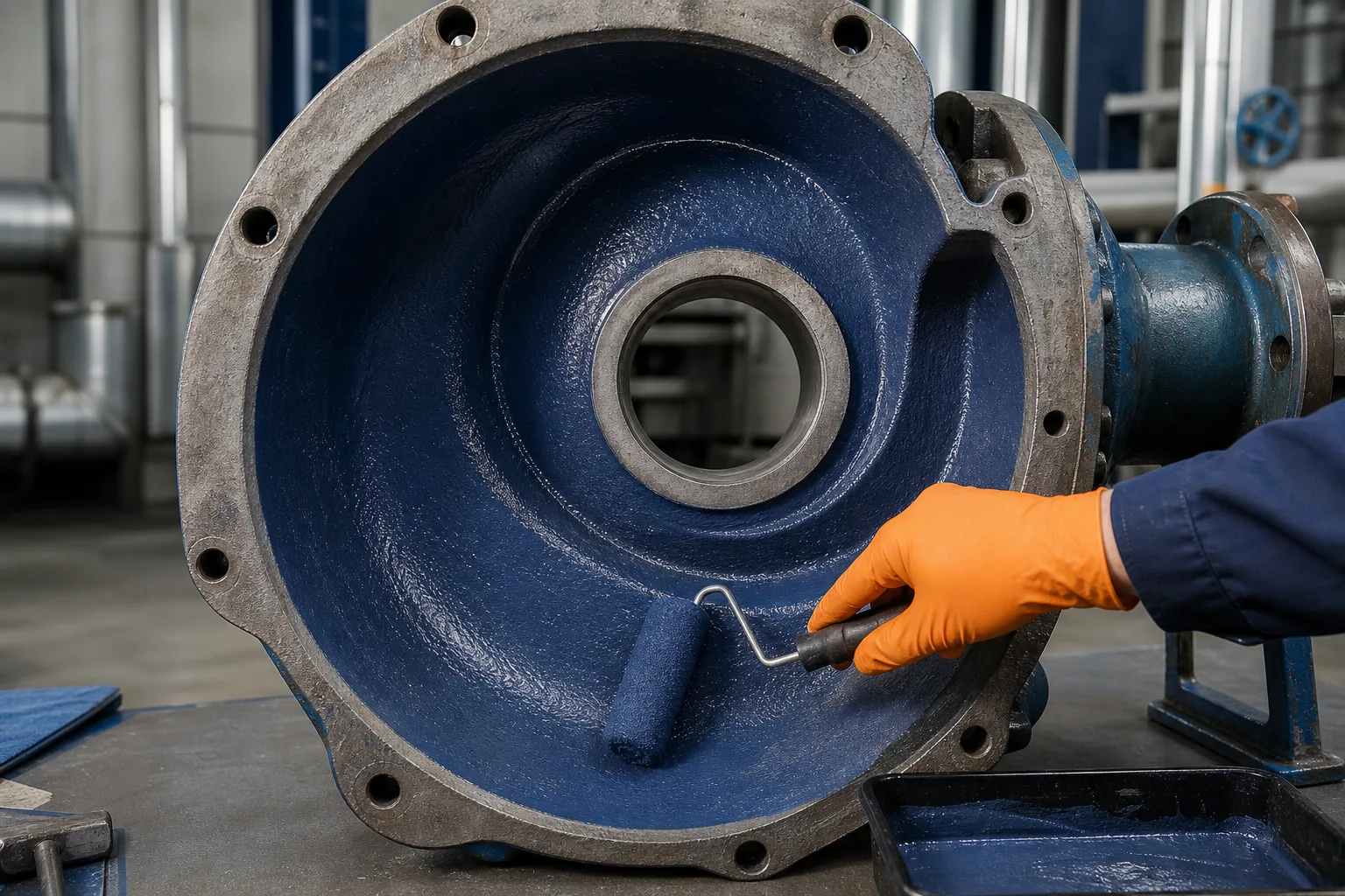 Industrial repair methods for pipelines, tanks, valves, and pumps