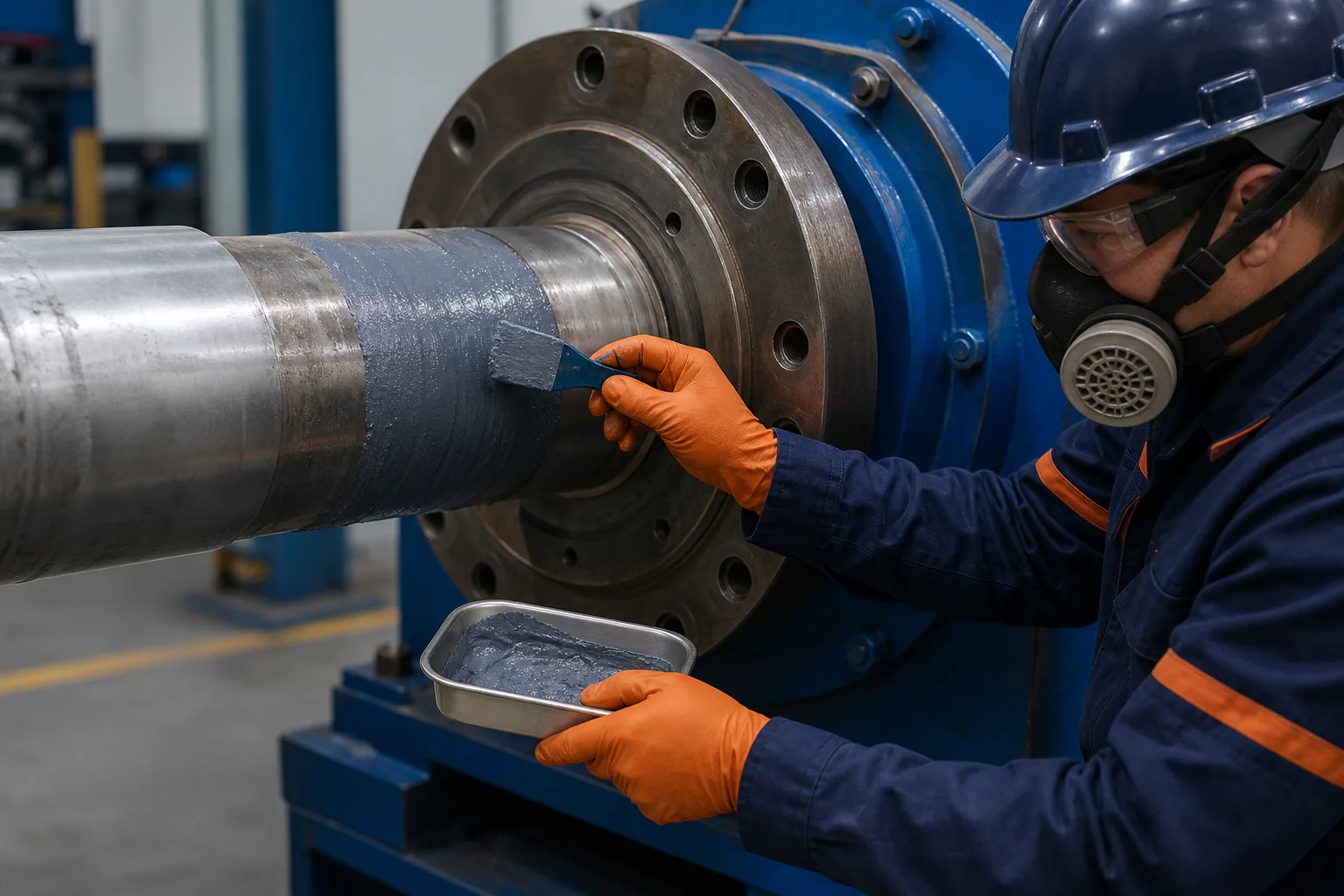 Industrial repair material series and representative applications