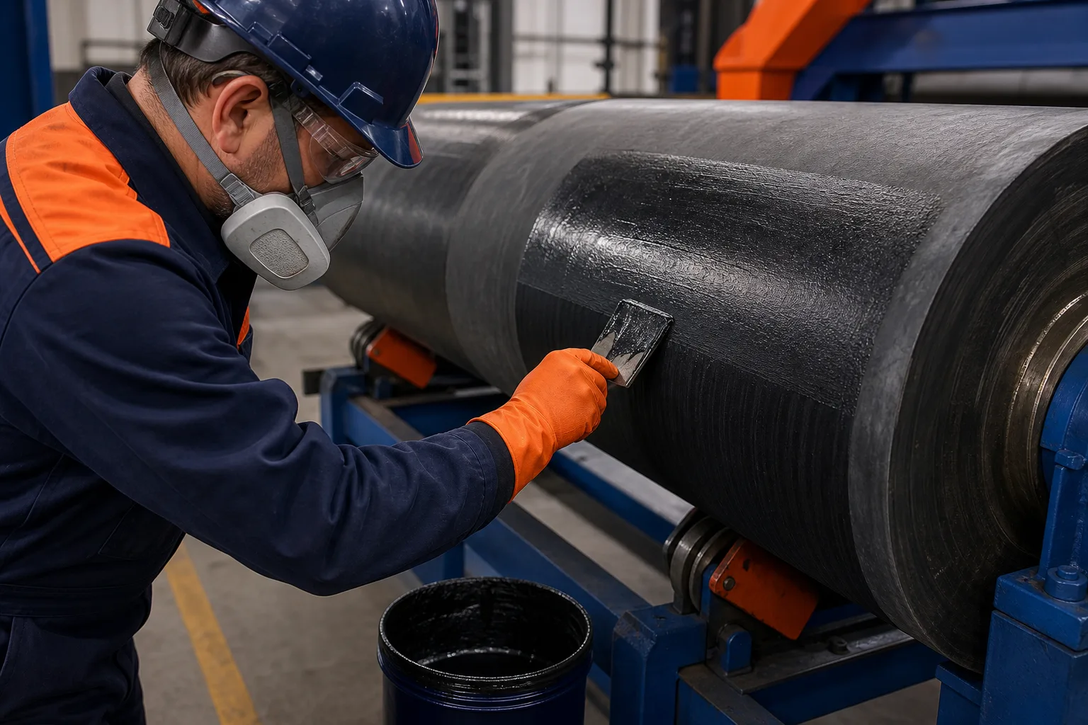 Industrial repair material series and representative applications