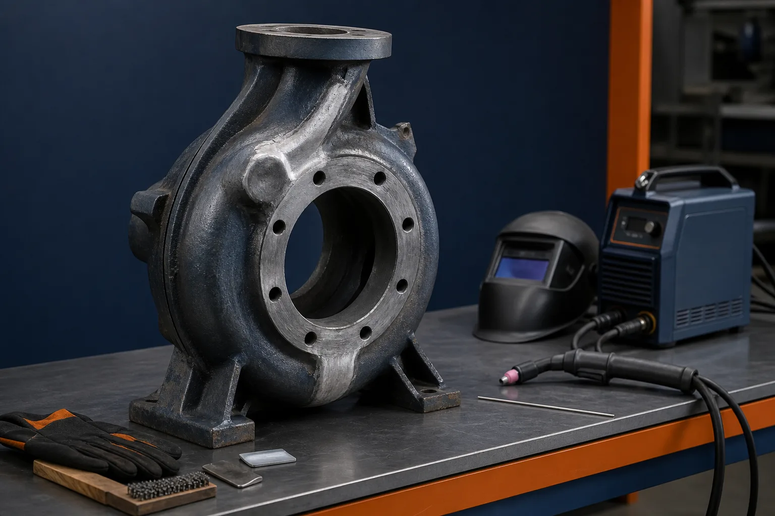 Metal Rebuilding And Cold Repair industrial repair visual