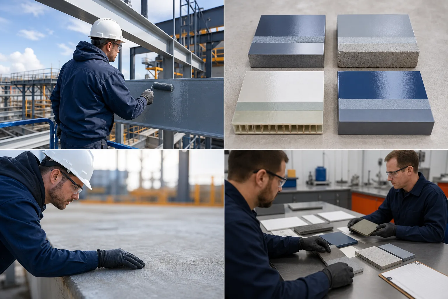 Evaluate a ZDS-PolyAspartic Coating for Your Market or Project industrial repair visual