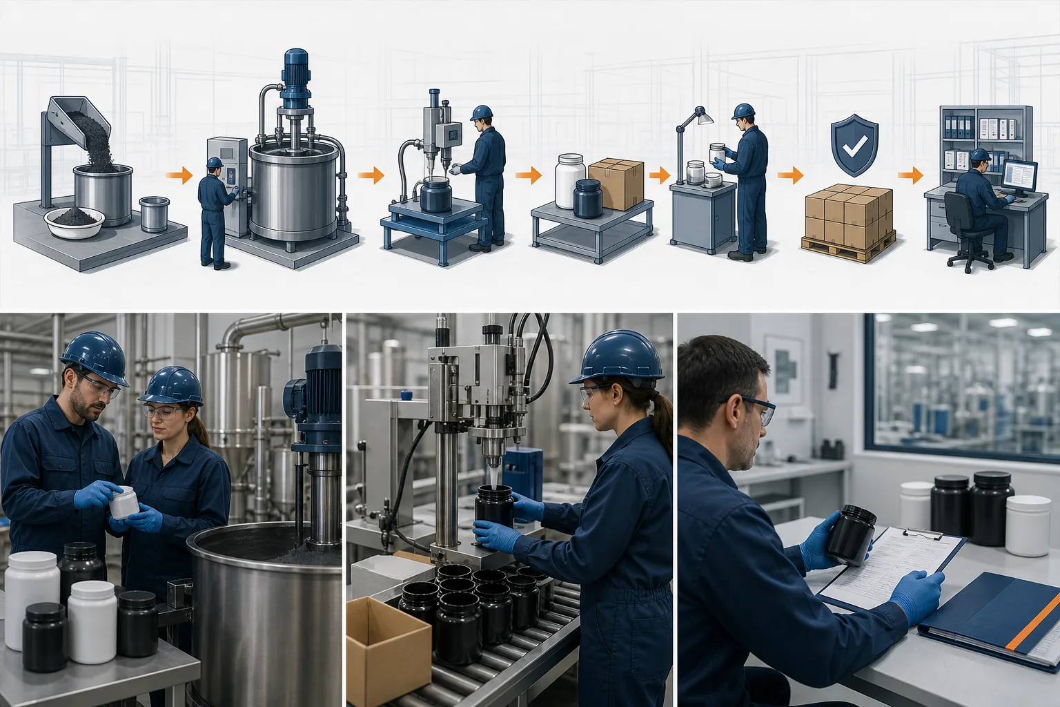 Build a Documented Supplier Review industrial repair visual