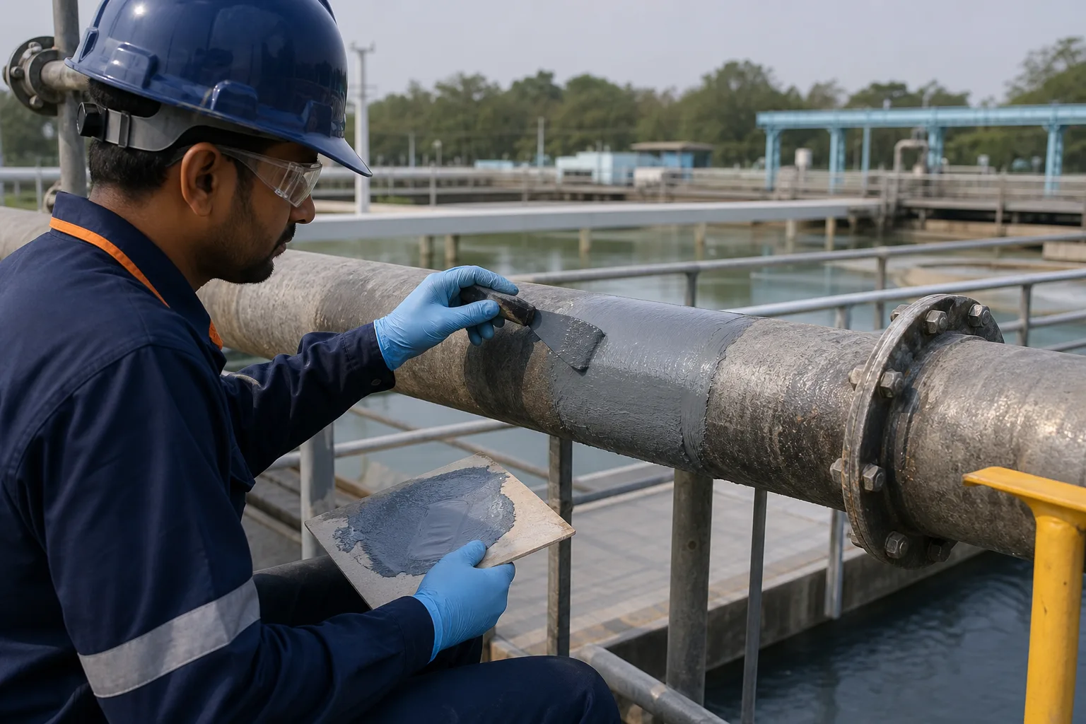 Outdoor UV and Weather Exposure industrial repair visual