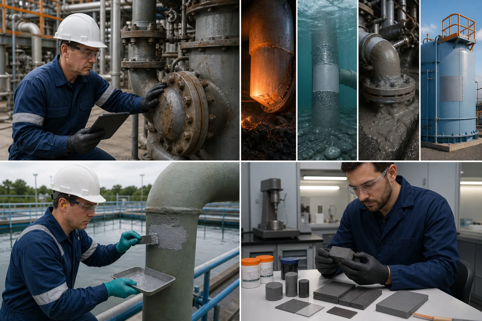 Surface Preparation industrial repair visual