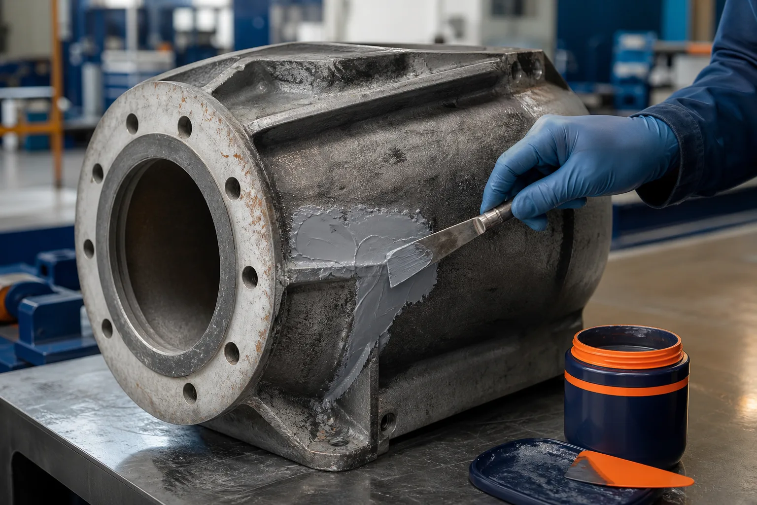 Industrial repair applications represented across seven ZDSChem product series