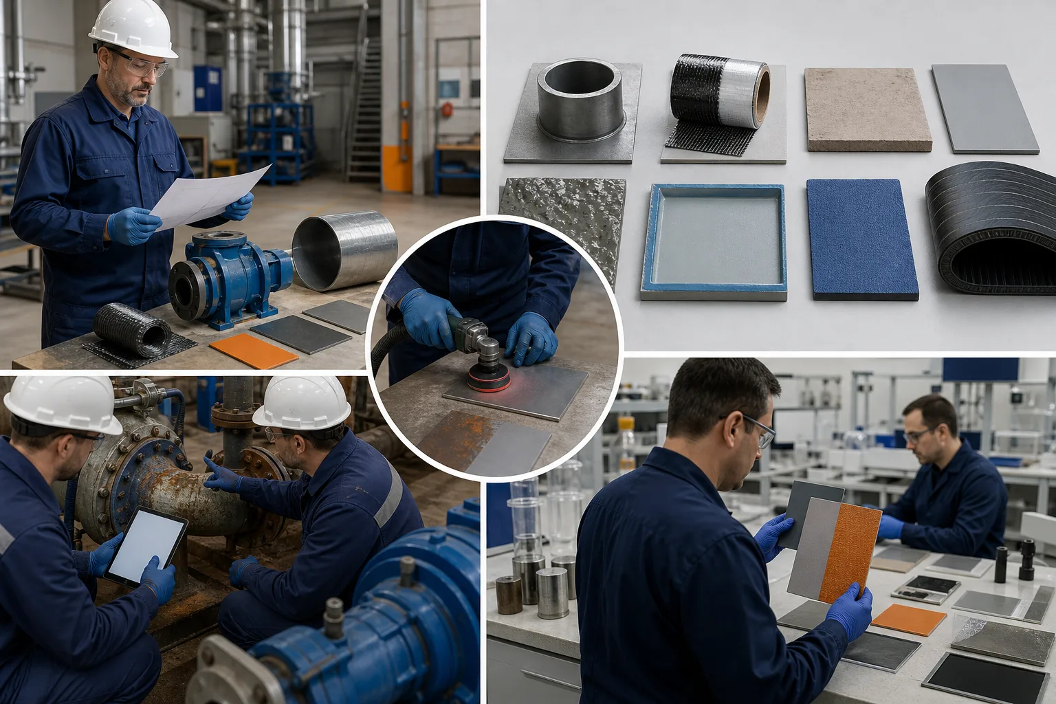 Sample-to-Bulk Workflow industrial repair visual