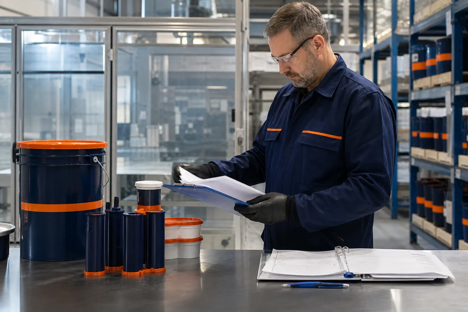 Industrial certification status and document check