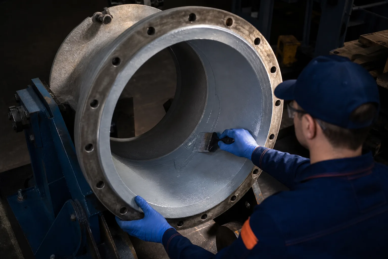 Fluid Equipment and Lining Systems industrial repair visual