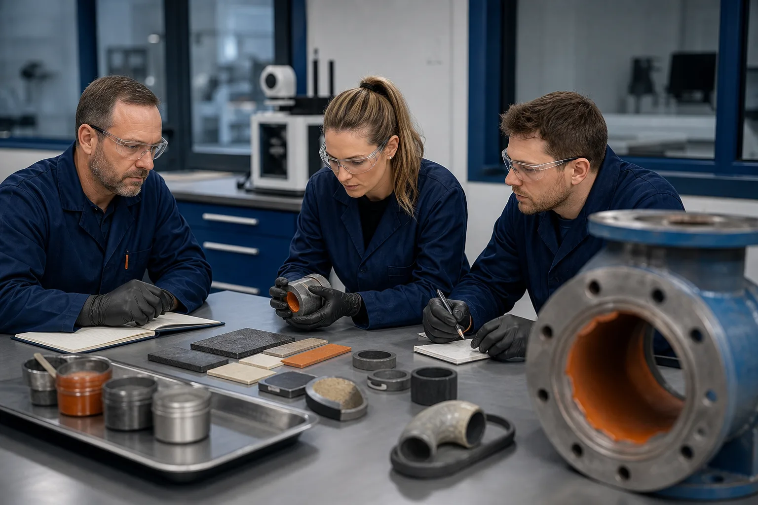 Fluid Equipment and Lining Systems industrial repair visual