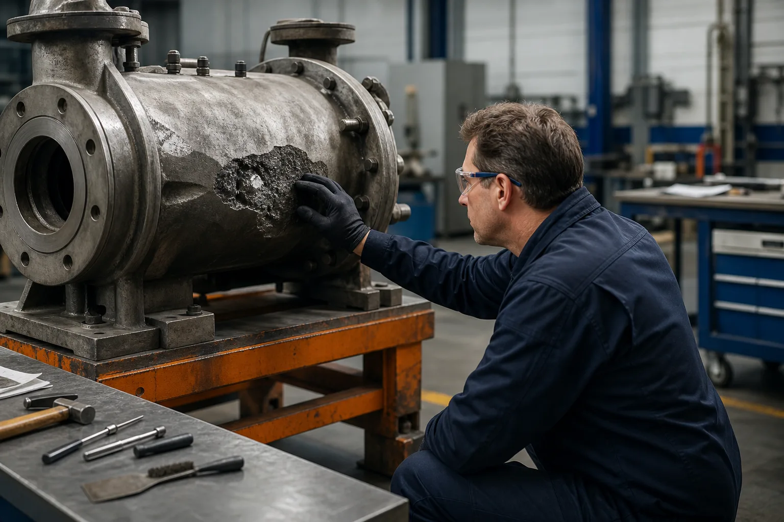 Metal Repair Compounds industrial repair visual