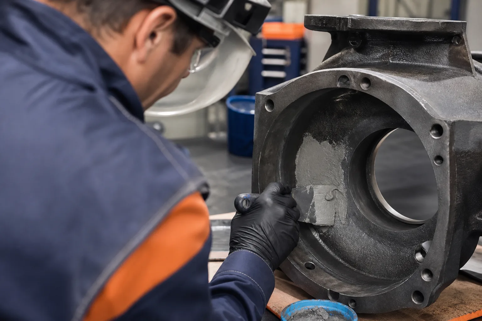 Metal Repair Compounds industrial repair visual