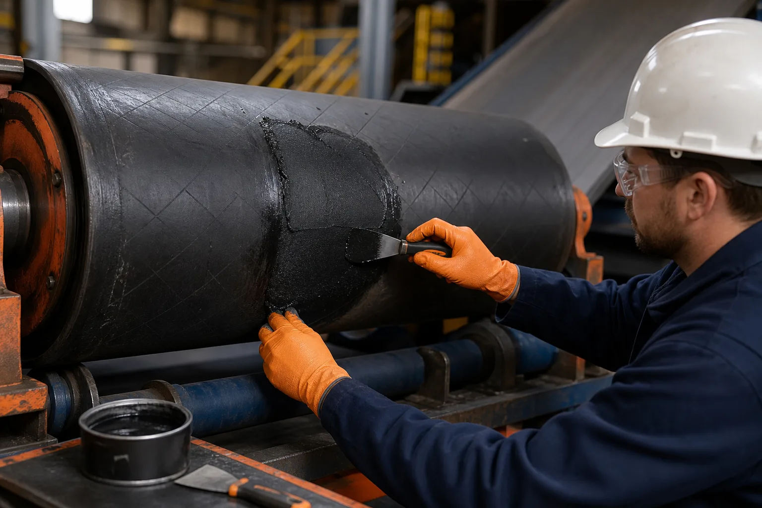 Industrial repair categories for metal, pipe, wet surfaces, fluid equipment, and elastomers