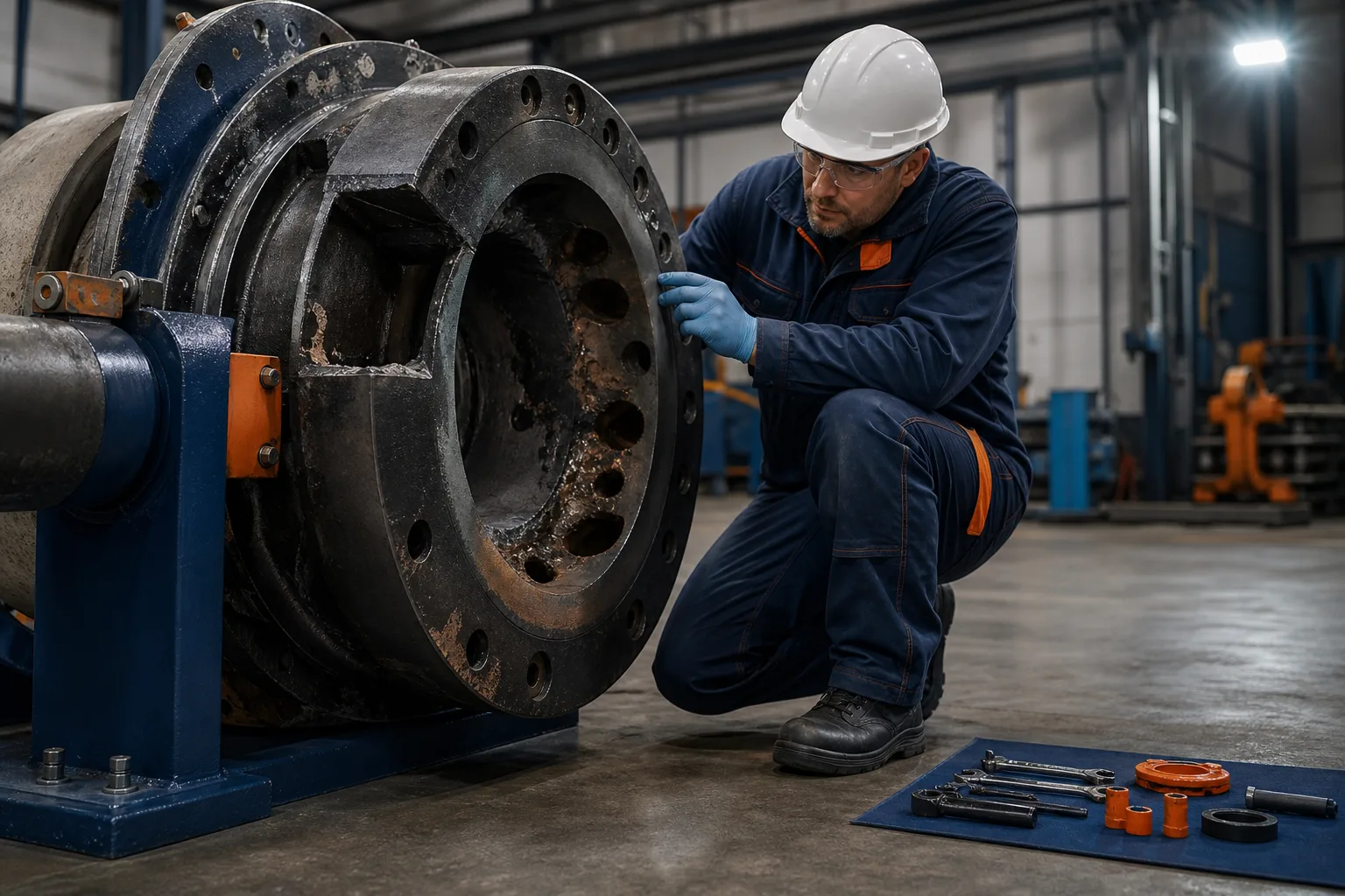 Rubber and Elastomer Repair industrial repair visual