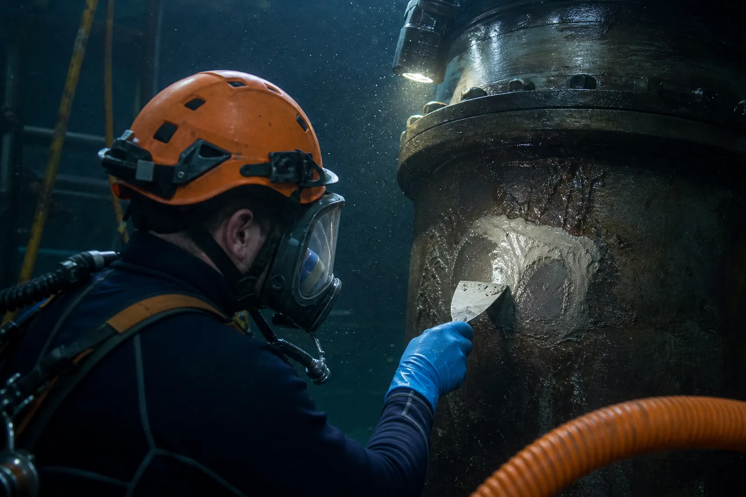 Wet-Surface and Underwater Repair industrial repair visual