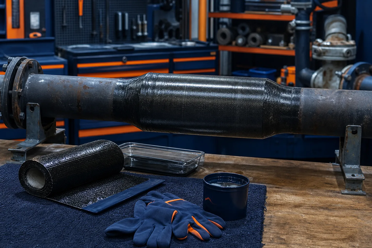 Industrial repair materials and equipment representing multiple ZDSChem product categories