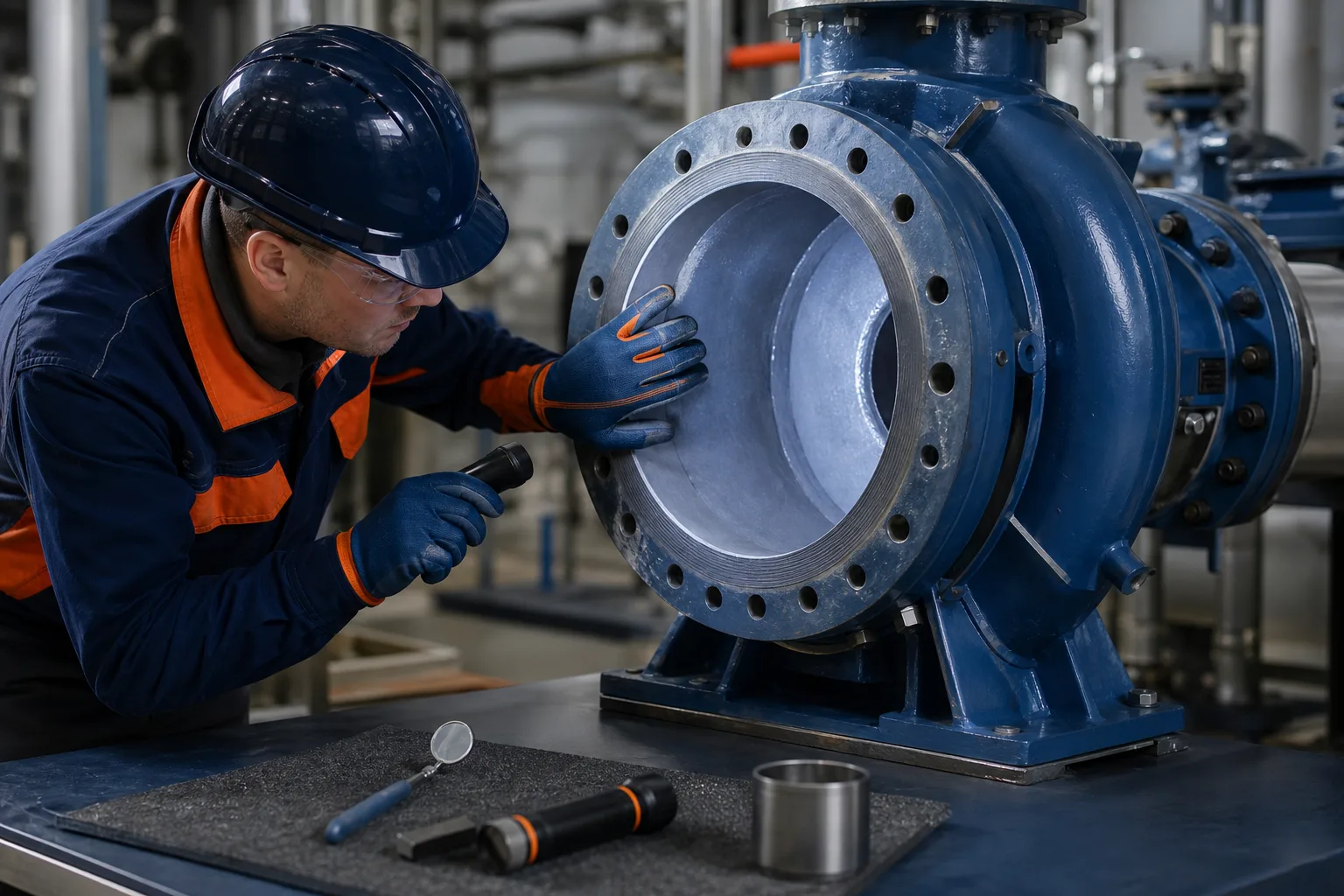 Industrial equipment representing repair material series