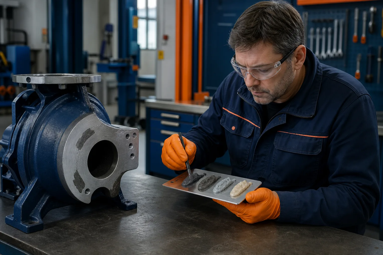 Rebuild Metal industrial repair visual