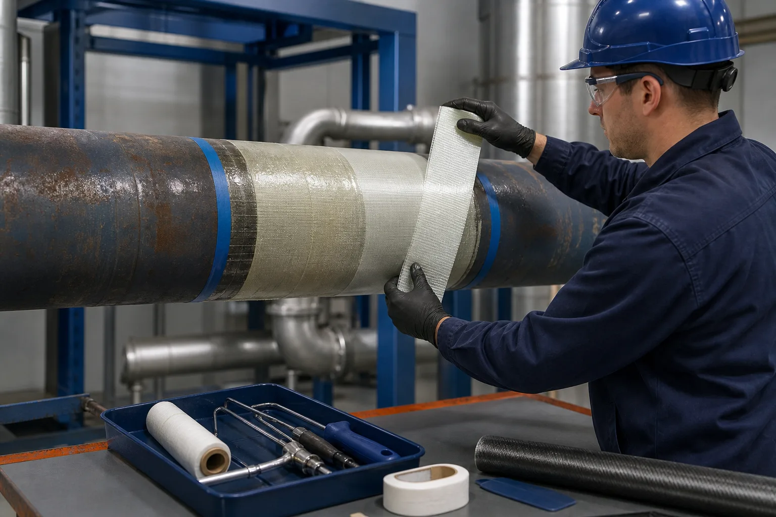 Industrial repair product series used to locate product-specific safety documentation