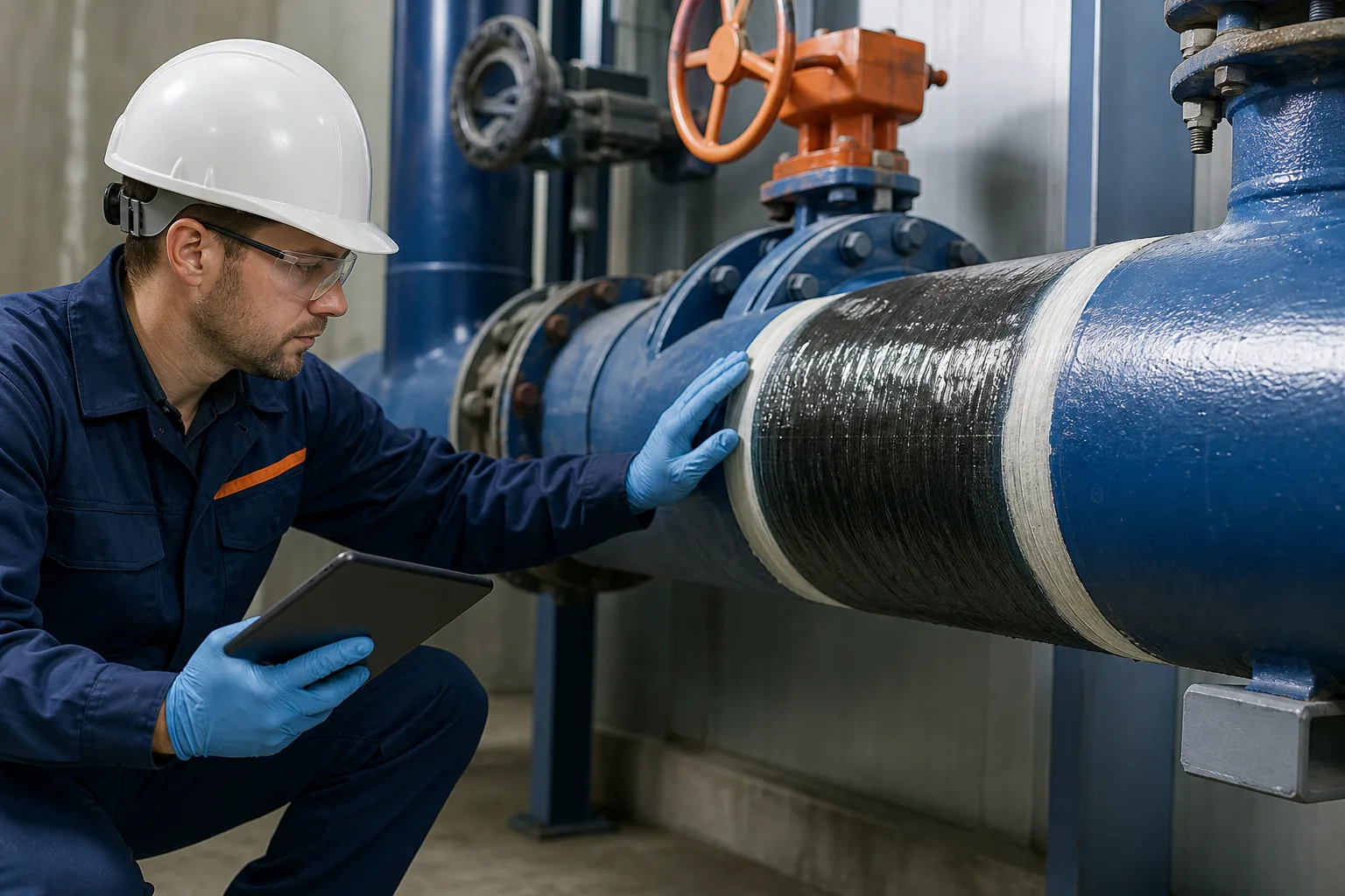 Industrial repair product series used to locate product-specific safety documentation
