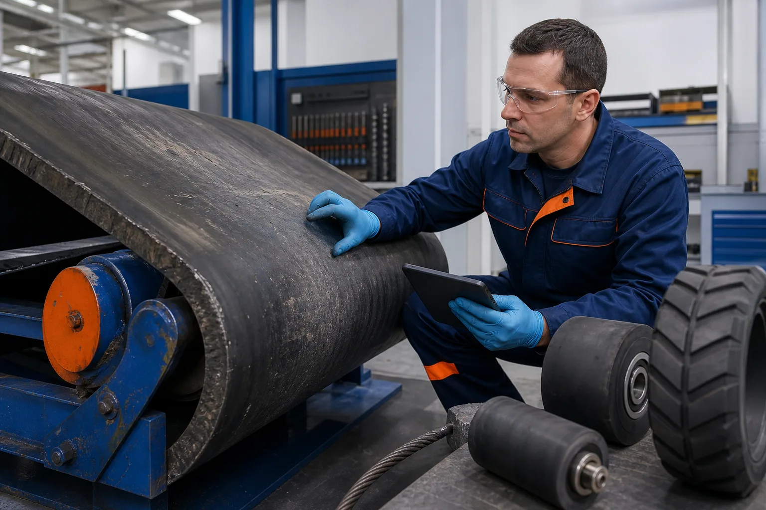 Industrial repair product series used to locate product-specific safety documentation
