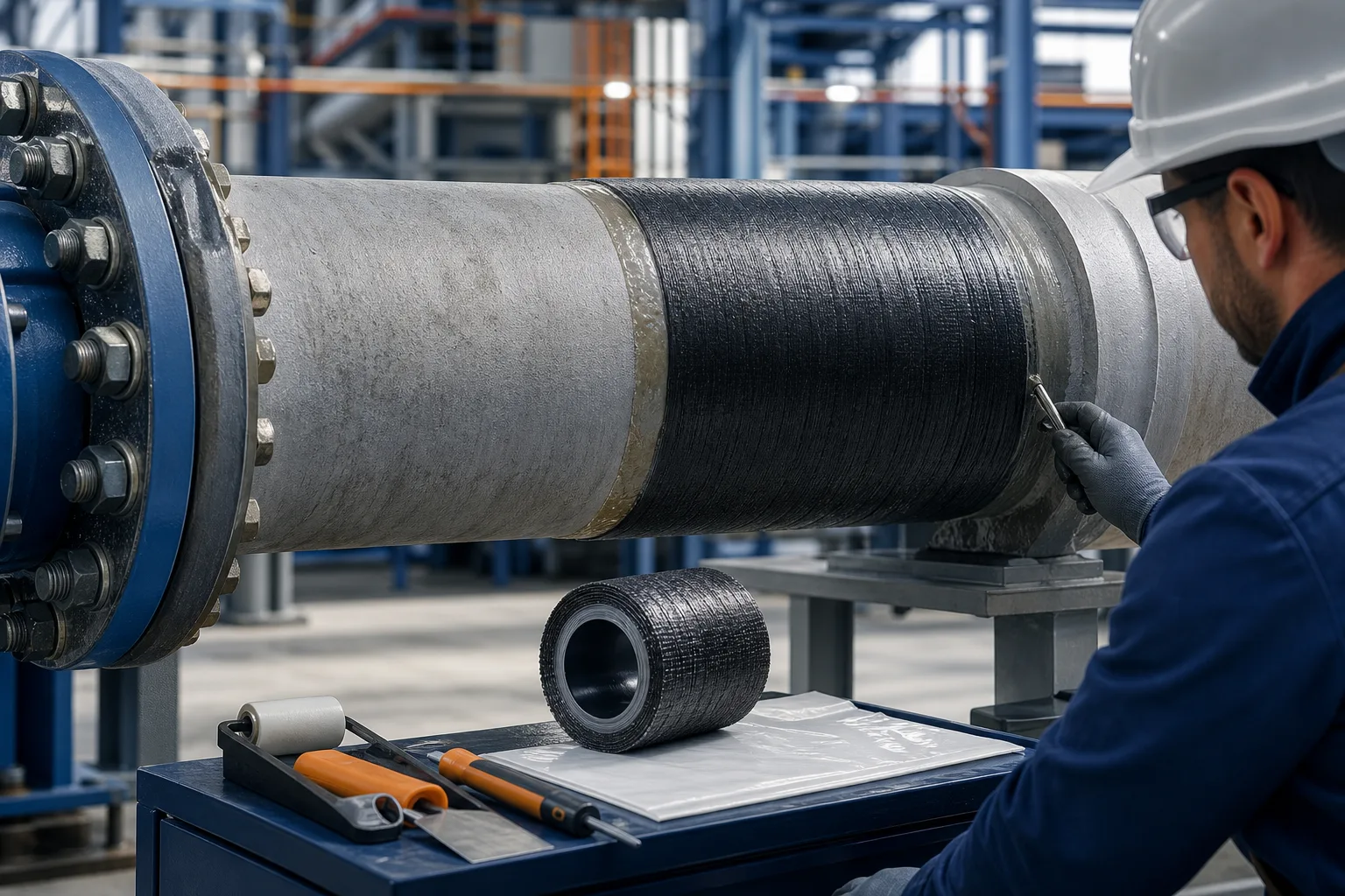 ZDS-CompositeWrap industrial repair visual