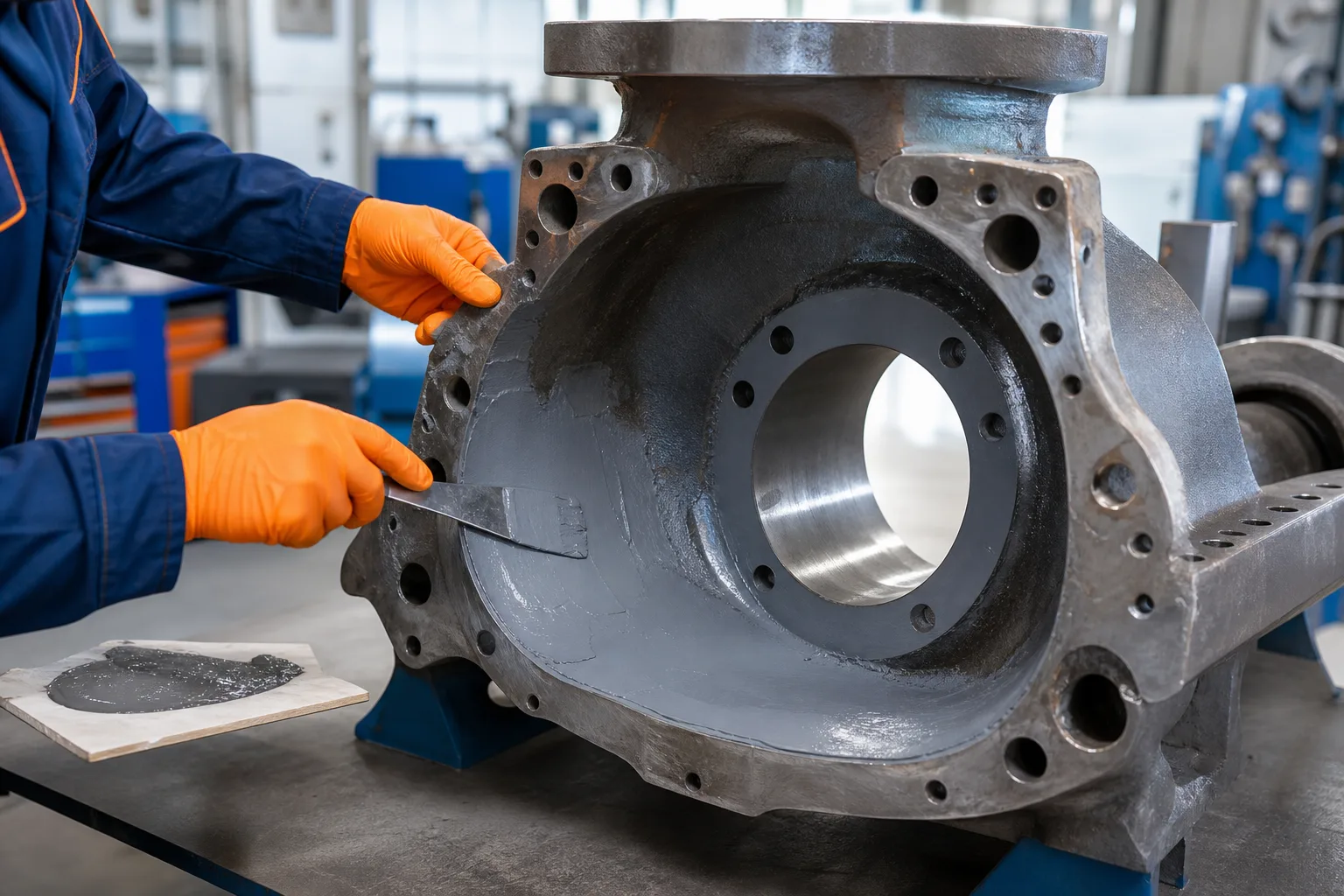 Industrial equipment applications represented in a repair material portfolio