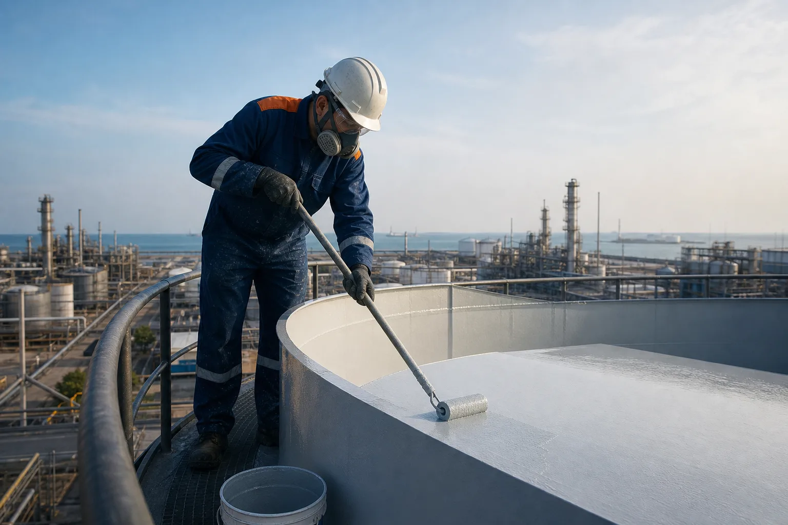 Industrial repair material routes for different equipment and damage conditions