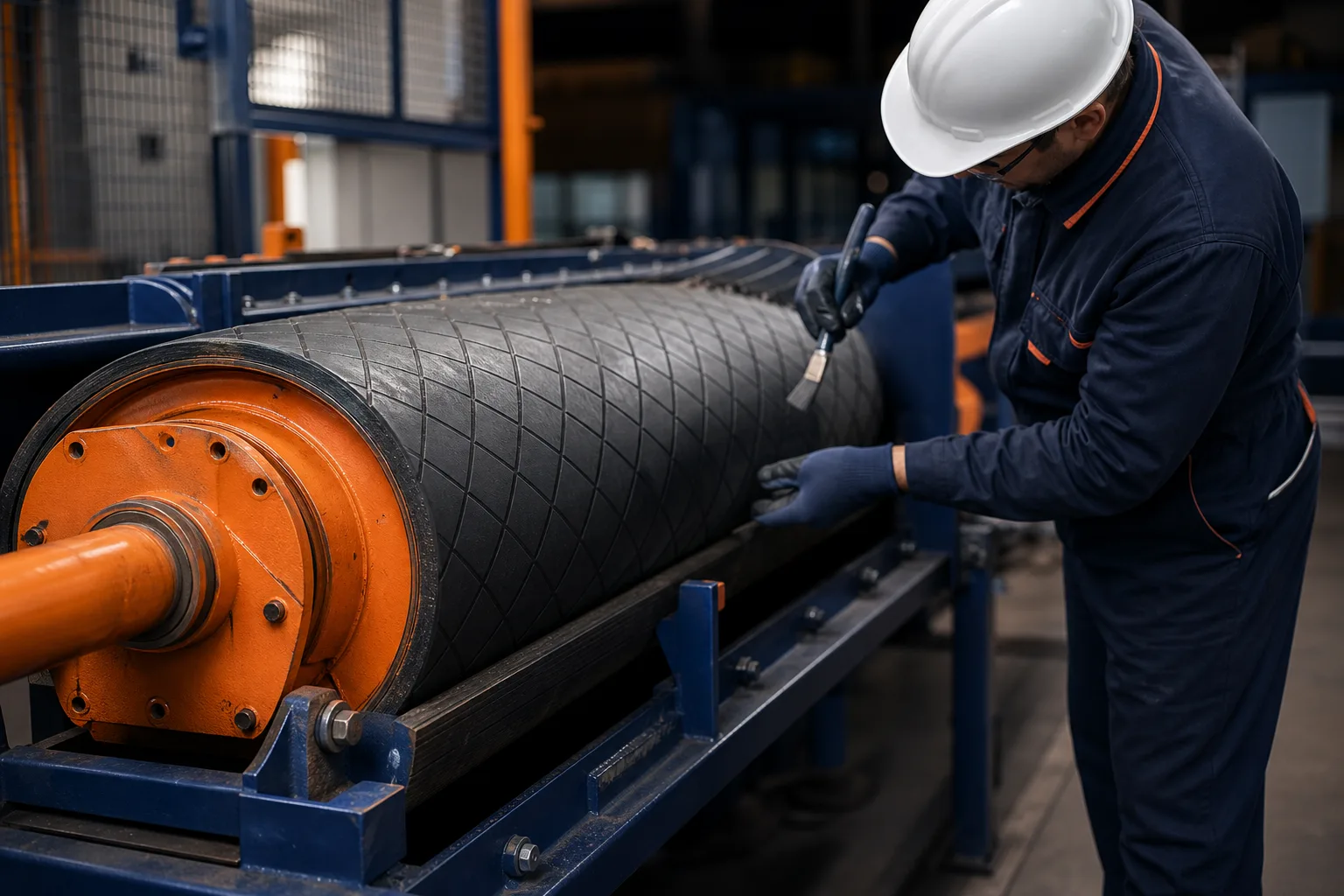 Industrial repair material routes for different equipment and damage conditions