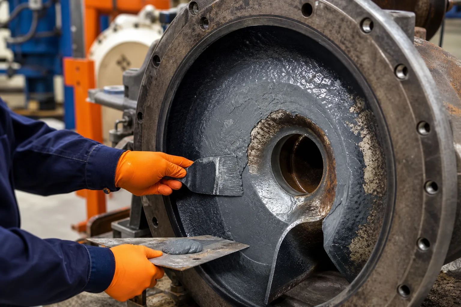 Industrial repair conditions represented in the sample category selector