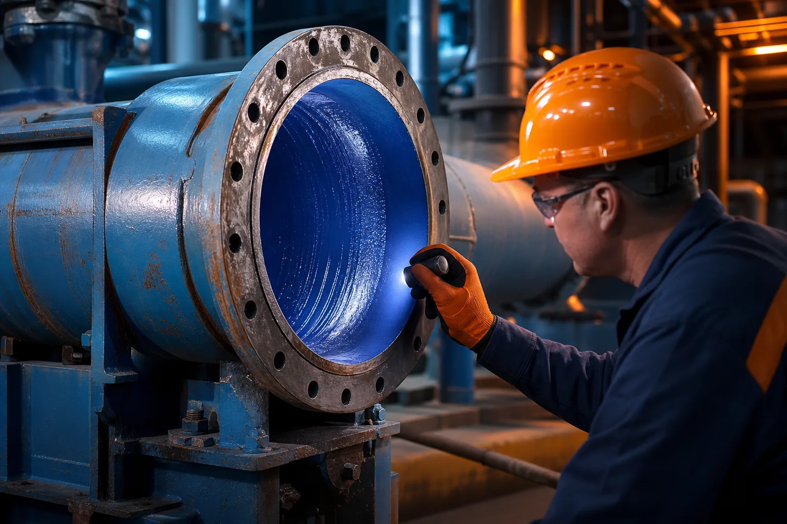 Industrial repair conditions represented in the sample category selector