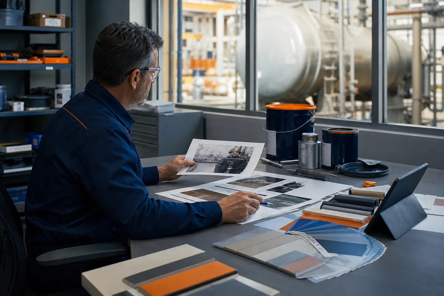 Procurement review for industrial repair material supply terms