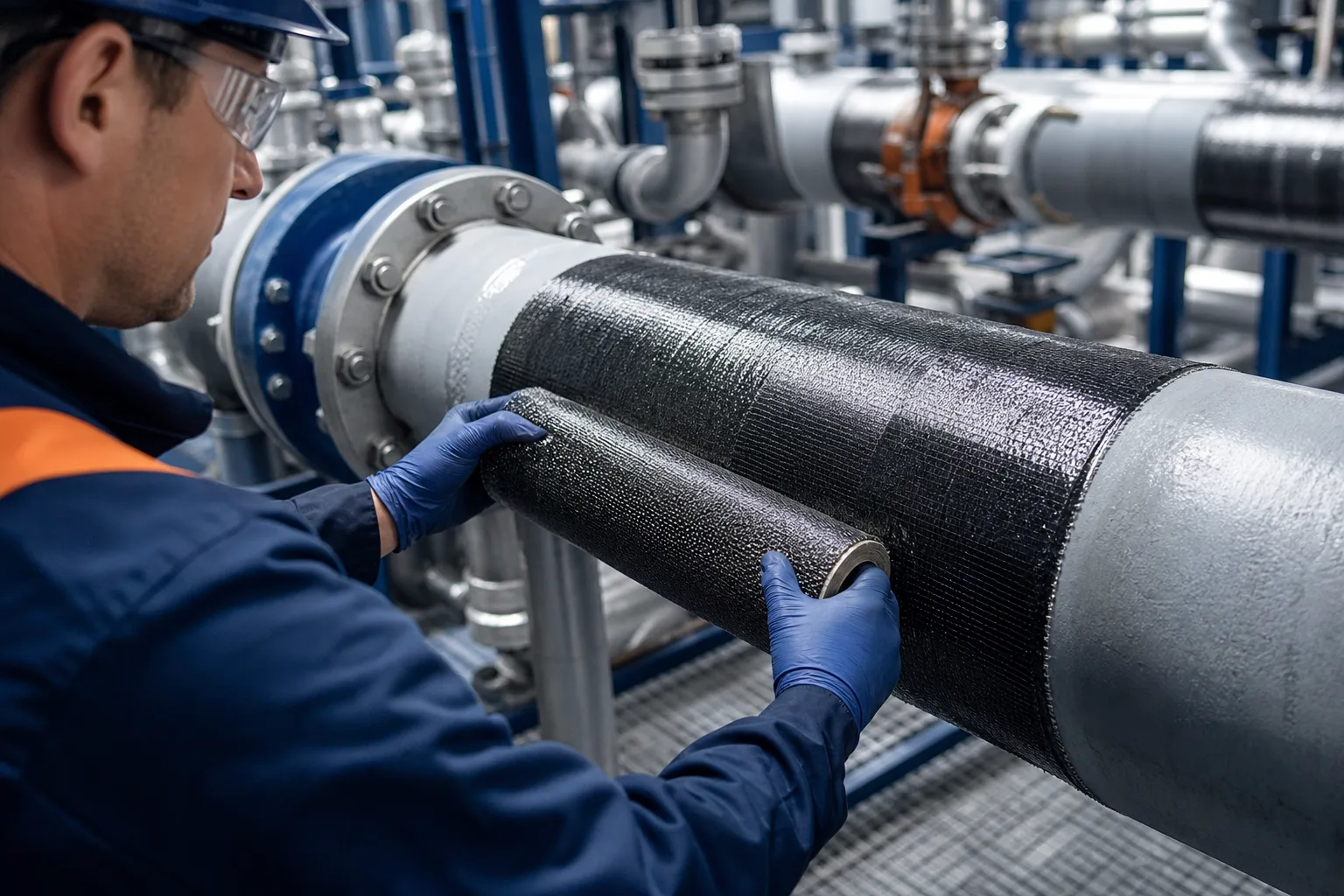 Industrial repair product categories shown through equipment applications