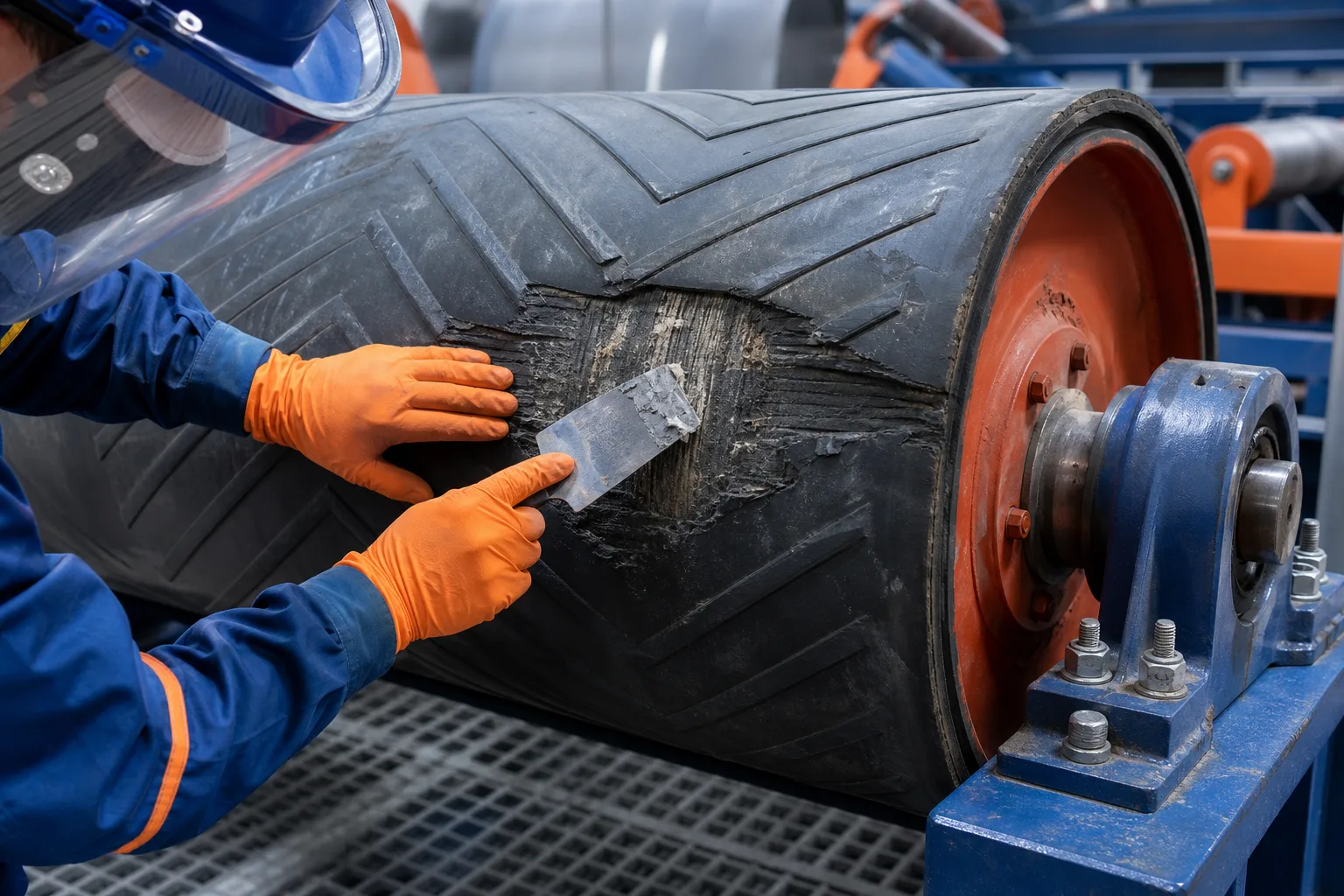 Industrial repair product categories shown through equipment applications