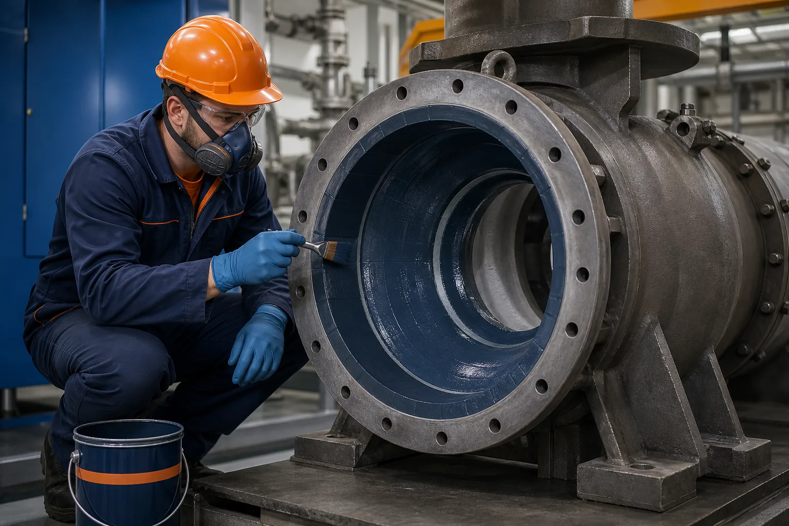 Industrial repair scenarios representing ZDSChem product categories for MRO suppliers