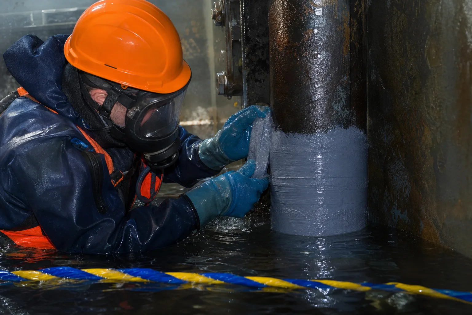 Industrial repair scenarios representing ZDSChem product categories for MRO suppliers