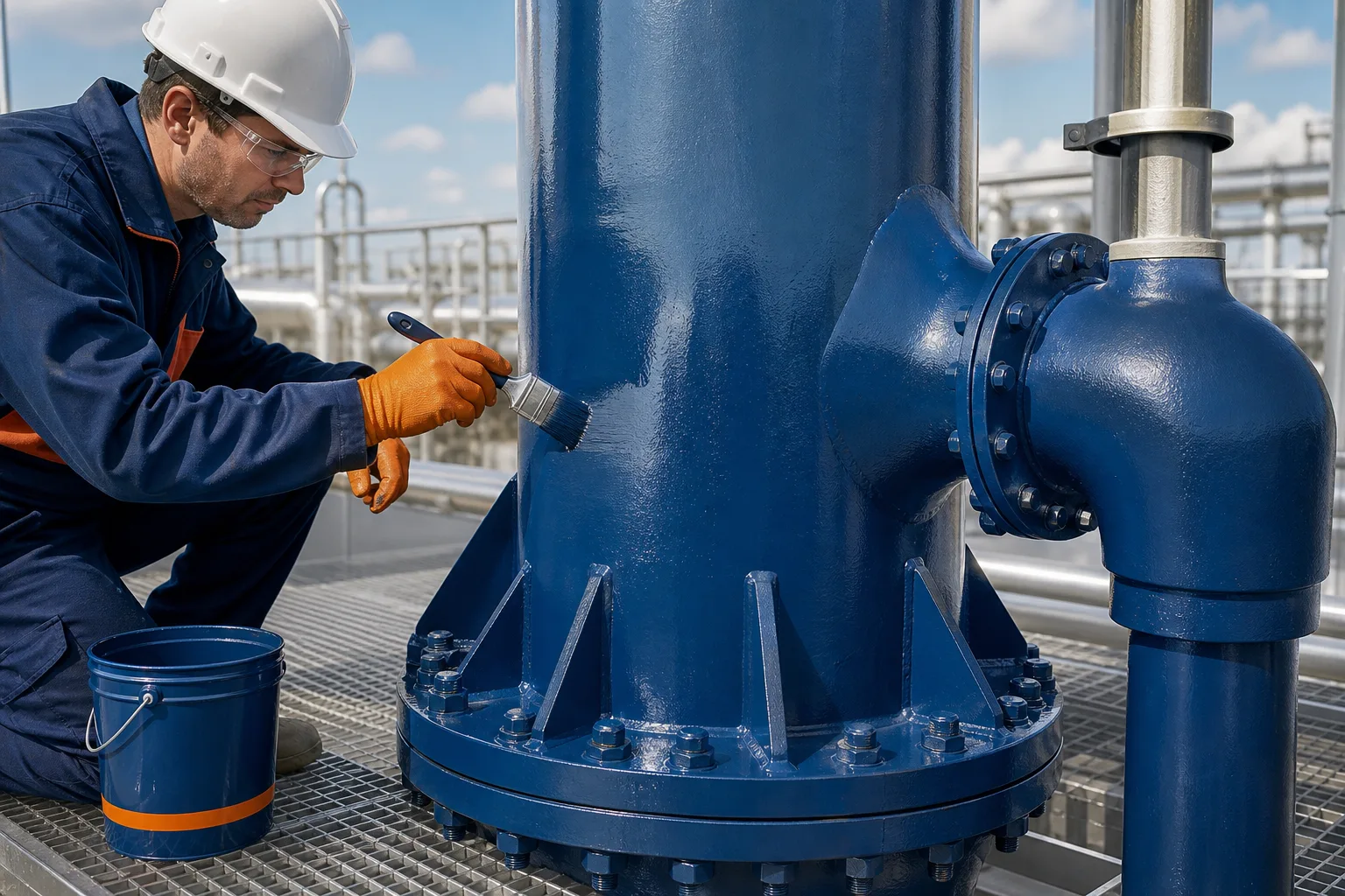 Industrial repair scenarios representing ZDSChem product categories for MRO suppliers