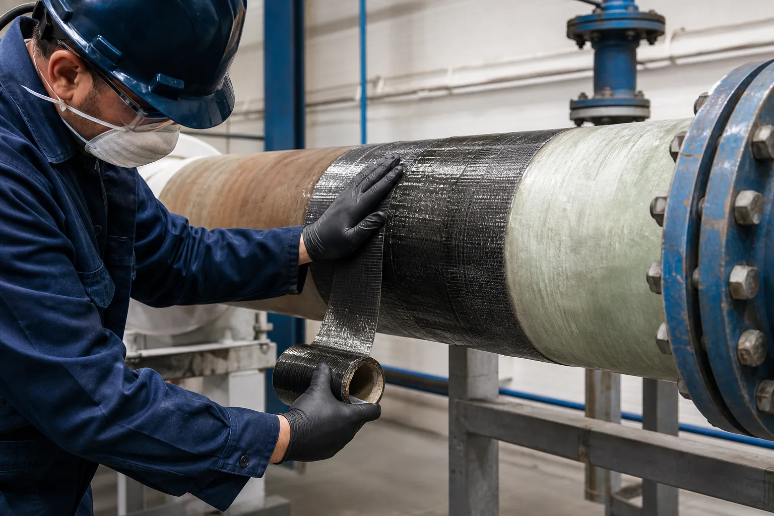 Industrial equipment representing ZDSChem repair material categories