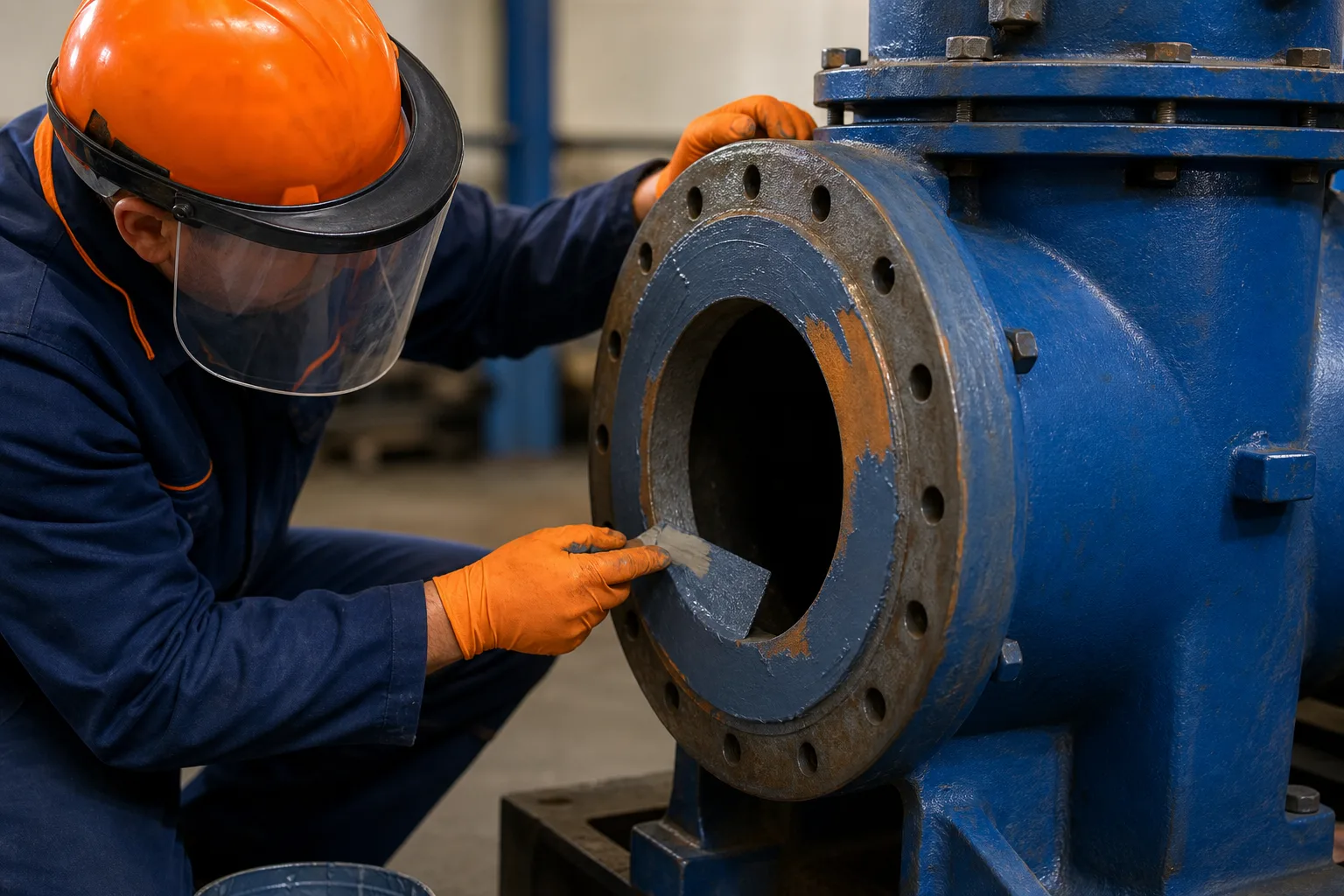 Industrial equipment representing ZDSChem repair material categories